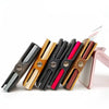 Classic Multifunction Automatic Aluminum Alloy Leather Credit Card Holder Retro New Pop-Up Card Ejector Business Wallets For Men by Stevvex