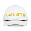 Gate Bitch Embroidered Braided Rope Bill Hat by Neon Spur