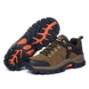 Classic Style Men's Hiking Shoes Lace-Up Sports Outdoor Jogging Hiking Climbing Shoes Mid High Top Shock-Absorbing Anti-Slip Water Resistant Work Outdoor Shoes by Stevvex