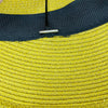 Classic Style Straw Hat Women Foldable Traveling Summer Women's Big Sun Hat Vintage Design Wide Side Straw Hat Female Summer Beach Hat Holiday Party Cap 56-58CM by Stevvex
