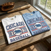Chicago 1870 Baseball Comfort Colors T-shirt by Everyday Customs Co.