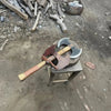 Handcrafted Double-Head Decorative Axe with Wooden Handle – JW SteelCrafts by JW SteelCrafts