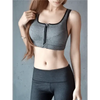 Comfortable High Quality Women's Zipper Sports Bras Plus Size 2XL Wirefree Padded Push Up Tops Lady Girls Breathable Fitness Run Gym Yoga Vest by Stevvex