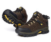 Comfortable Outdoor Waterproof Hiking Boots Men's Spring And Autumn Hiking Wear-Resistant Mountain Sports Boots Hunting Shoes High Waterproof Hiking Boots Outdoor Lightweight Mens Shoes by Stevvex