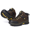 Comfortable Outdoor Waterproof Hiking Boots Men's Spring And Autumn Hiking Wear-Resistant Mountain Sports Boots Hunting Shoes High Waterproof Hiking Boots Outdoor Lightweight Mens Shoes by Stevvex
