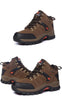 Comfortable Outdoor Waterproof Hiking Boots Men's Spring And Autumn Hiking Wear-Resistant Mountain Sports Boots Hunting Shoes High Waterproof Hiking Boots Outdoor Lightweight Mens Shoes by Stevvex