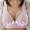Comfortable Seamless Bra For Women Fashion Push Up Bras Wire Free Lingerie Full Cup Bralette Cotton Underwear Brassiere Front Closure by Stevvex