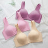 Comfortable Seamless Bra For Women Fashion Push Up Bras Wire Free Lingerie Full Cup Bralette Cotton Underwear Brassiere Front Closure by Stevvex