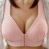 Comfortable Seamless Bra For Women Fashion Push Up Bras Wire Free Lingerie Full Cup Bralette Cotton Underwear Brassiere Front Closure by Stevvex