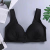 Comfortable Seamless Bra For Women Fashion Push Up Bras Wire Free Lingerie Full Cup Bralette Cotton Underwear Brassiere Front Closure by Stevvex