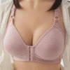 Comfortable Seamless Bra For Women Fashion Push Up Bras Wire Free Lingerie Full Cup Bralette Cotton Underwear Brassiere Front Closure by Stevvex