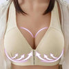 Comfortable Seamless Bra For Women Fashion Push Up Bras Wire Free Lingerie Full Cup Bralette Cotton Underwear Brassiere Front Closure by Stevvex