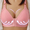 Comfortable Seamless Bra For Women Fashion Push Up Bras Wire Free Lingerie Full Cup Bralette Cotton Underwear Brassiere Front Closure by Stevvex