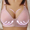 Comfortable Seamless Bra For Women Fashion Push Up Bras Wire Free Lingerie Full Cup Bralette Cotton Underwear Brassiere Front Closure by Stevvex