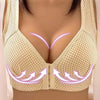 Comfortable Seamless Bra For Women Fashion Push Up Bras Wire Free Lingerie Full Cup Bralette Cotton Underwear Brassiere Front Closure by Stevvex