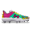 "Comic Clash" Under Armour Yard Low MT Cleats by Stadium Custom Kicks