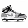 "Concrete" Jordan 1 Retro Cleats by Stadium Custom Kicks