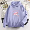 Cool Cow Print Hoodie Strawberry Casual Pullover Oversized Sweatshirt Pullover Sweatshirts for Women Cute Strawberry Cow Print Hoodie Casual Top Aesthetic Clothes For Women Funny Hoodies by Stevvex