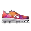"Cosmic Blaze" Under Armour Yard MT Cleats by Stadium Custom Kicks