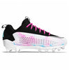 "Cosmic Cotton Candy" Adidas Anthony Edwards 1 Low Football Cleats by Stadium Custom Kicks