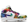 "Cosmic Radiation" Jordan 1 Retro Cleats by Stadium Custom Kicks