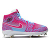 "Cotton Candy Freeze" Jordan 1 Retro Cleats by Stadium Custom Kicks
