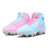 "Cotton Candy Mismatch" Jordan 1 Kids' Multisport Cleats by Stadium Custom Kicks
