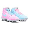 "Cotton Candy Mismatch" Jordan 1 Kids' Multisport Cleats by Stadium Custom Kicks