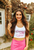 Cowgirls Make Better Lovers Cropped Tank Top by Wild Junkie