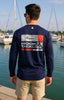 Men's Marlin Groove L/S UV Fishing Shirt by Hook & Tackle