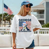 George Sloshington 4th of July Shirt – Washington Drinking Party Tee by Adorb Custom Tees