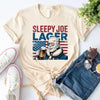 Sleepy Joe Lager 4th of July Shirt – Funny Biden Beer Tee for Independence Day by Adorb Custom Tees