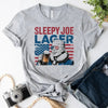 Sleepy Joe Lager 4th of July Shirt – Funny Biden Beer Tee for Independence Day by Adorb Custom Tees
