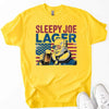 Sleepy Joe Lager 4th of July Shirt – Funny Biden Beer Tee for Independence Day by Adorb Custom Tees