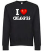 I Love Creampies I Heart Sexy Funny Sexy Adult Humor Graphic Tee Shirt by MyWackyTees