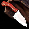 Pinecone Handle Fixed Blade Knife – 4” Stainless Steel Blade | JW SteelCrafts by JW SteelCrafts