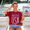 Made in the USA Graphic Tee – Patriotic by Hey Jude Graphic Tees