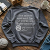 Crochet In Bible Sweatshirt by YarnMerch