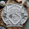 Crochet In Bible Sweatshirt by YarnMerch