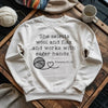 Crochet In Bible Sweatshirt by YarnMerch