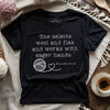 Crochet In Bible T-shirt by YarnMerch