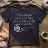 Crochet In Bible T-shirt by YarnMerch