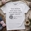 Crochet In Bible T-shirt by YarnMerch