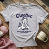 Crochet Not Murder T-shirt by YarnMerch