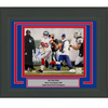 Framed Autographed/Signed Victor Cruz New York Giants 8x10 Football Photo JSA COA #2