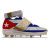 "Cuba Flag" New Balance Lindor 1 TPU Baseball Cleats by Stadium Custom Kicks