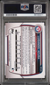 Graded 2023 Topps Bowman Chrome Luisangel Acuna #BCP230 Prospects Aqua #/99 Rookie RC Baseball Card PSA 10 Gem Mint