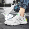 Cushioning Running Mens Non-Slip Sport Shoes Professional Athletic Training Sneakers Light Men's Shoes Non Slip Lightweight Breathable Mesh Running Sport Sneakers by Stevvex