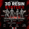 Custom 3D Resin Statue by Gameday Customs