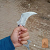 Custom Hand Forged Du Hoc Karambit Knife by JW SteelCrafts